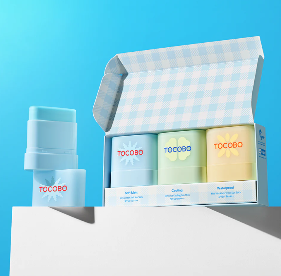 TOCOBO Mini Sun Stick Trio